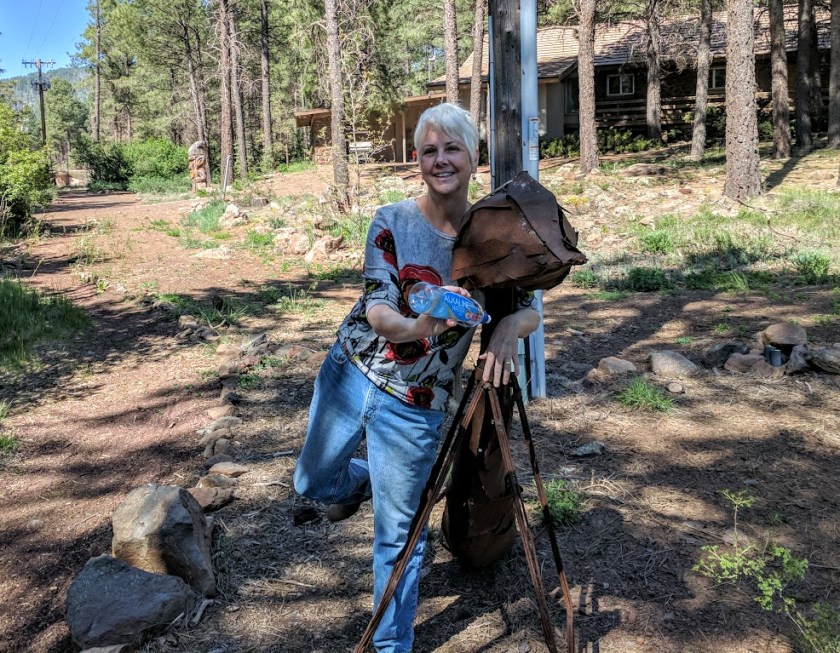 14 Botanic Blacksmith sculpture