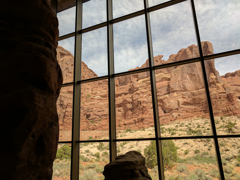19 Window in the visitor center