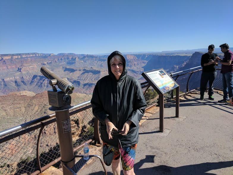 4 Ruth chillin at the Canyon