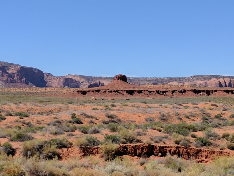 7 hogans in distance