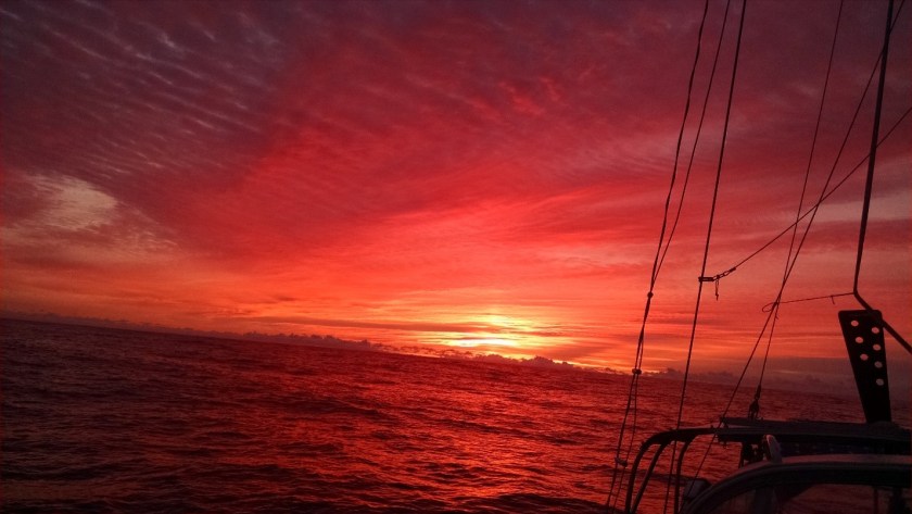 10 Red sky in morning