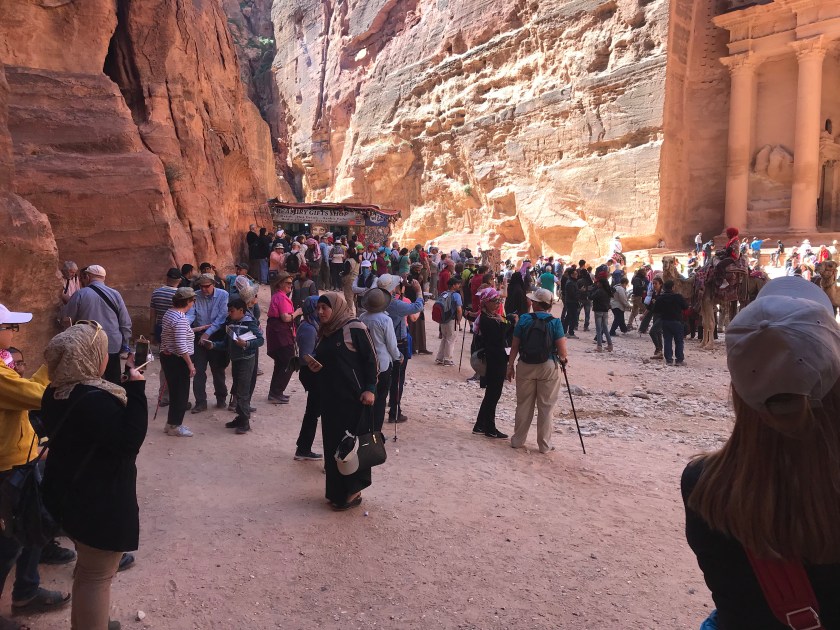 13 Petra crowds